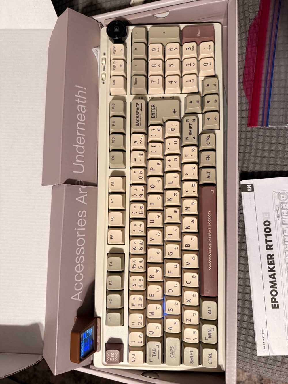 Epomaker RT-100 keyboard